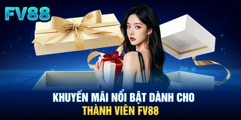 Khuyến mãi nổi bật dành cho thành viên FV88
